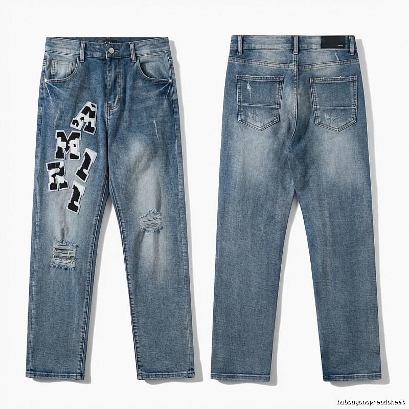 AMIRI Ripped Trendy Style Jeans