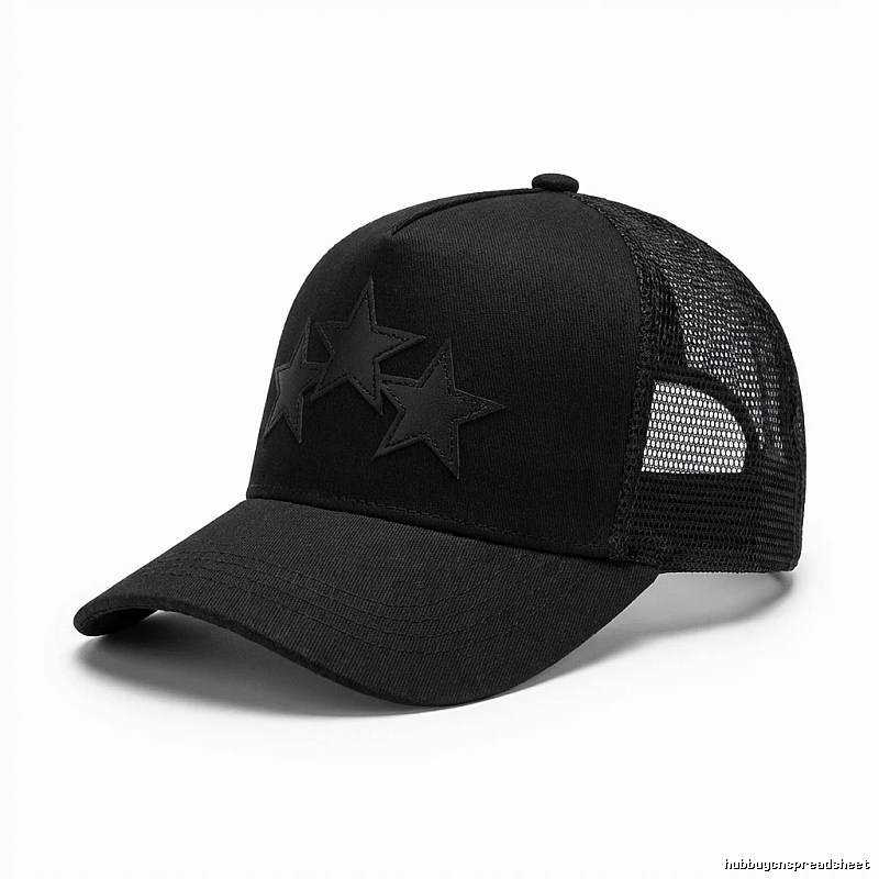 AMIRI Star Series Black Trendy Hat