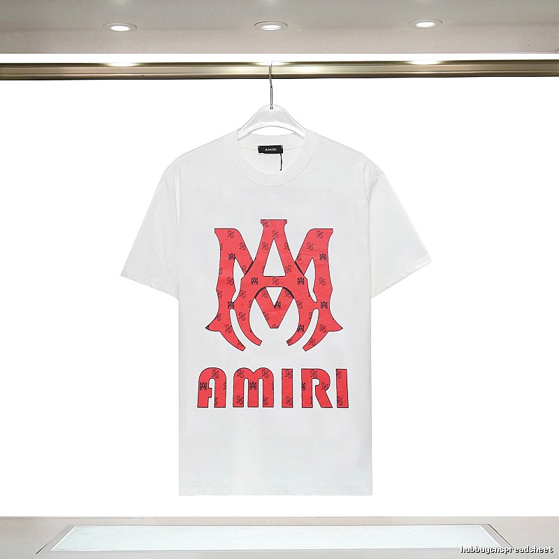 Amiri Weekend Graphic T-shirt White Blue Amiri for Weekend Wear