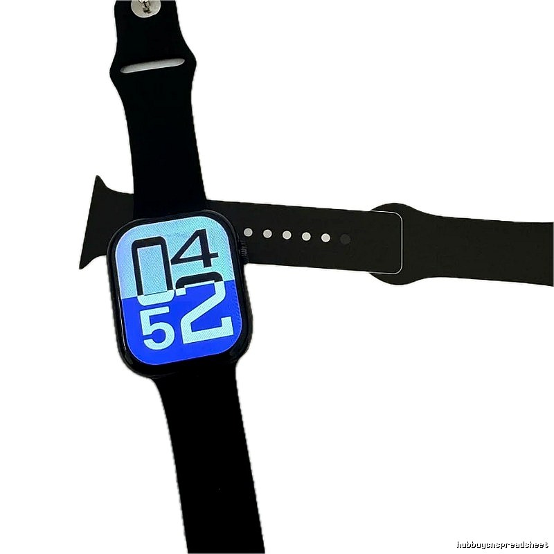 Apple Watch with Black Sport Band