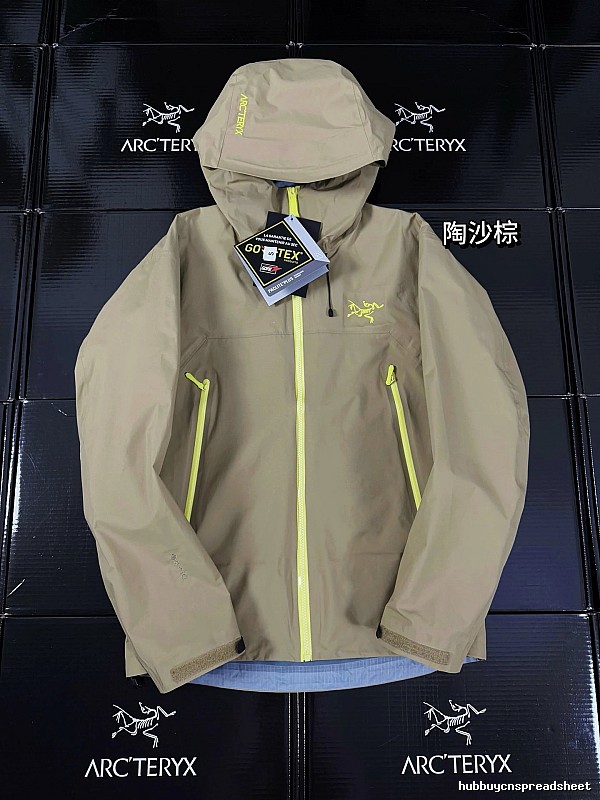 Arc’teryx Taupe Green Hardshell Jacket