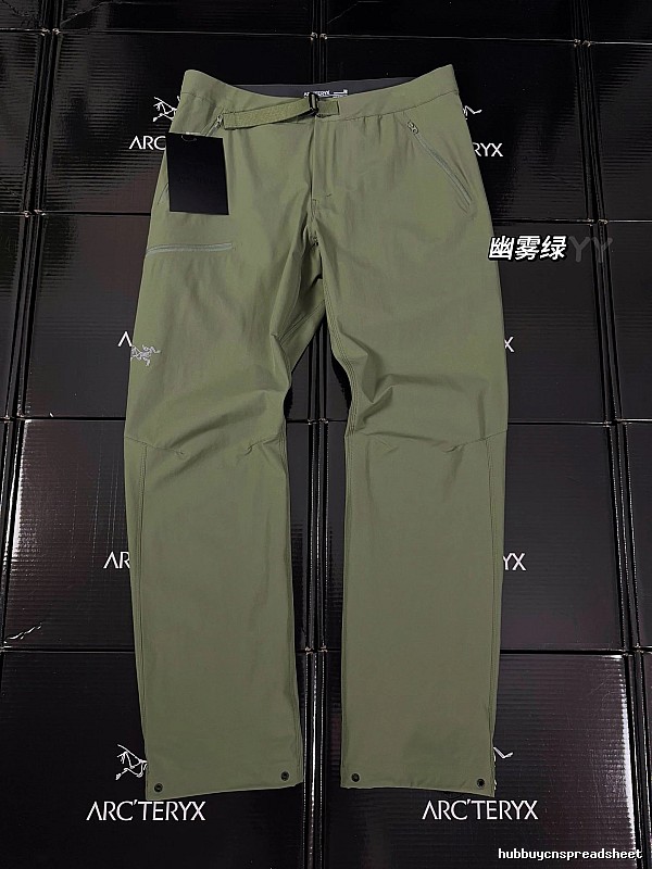 Arc'teryx Technical Hiking Pants with clean performance silhouette and subtle logo - Streetwear