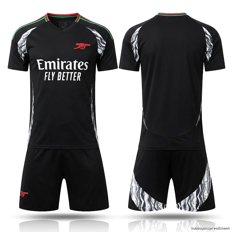 Arsenal retro-style black jersey