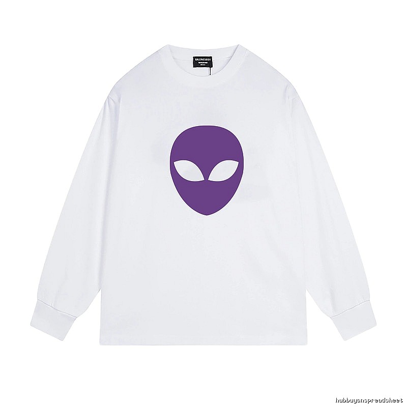 Balenciaga Alien Print White T-shirt