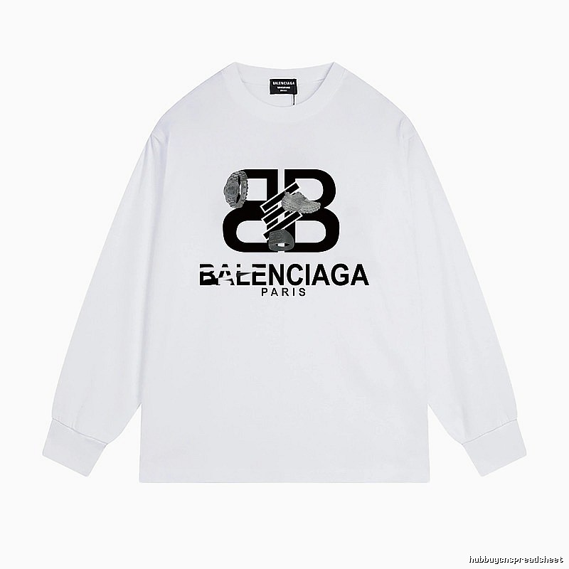 Balenciaga BB Series Simple White T-shirt