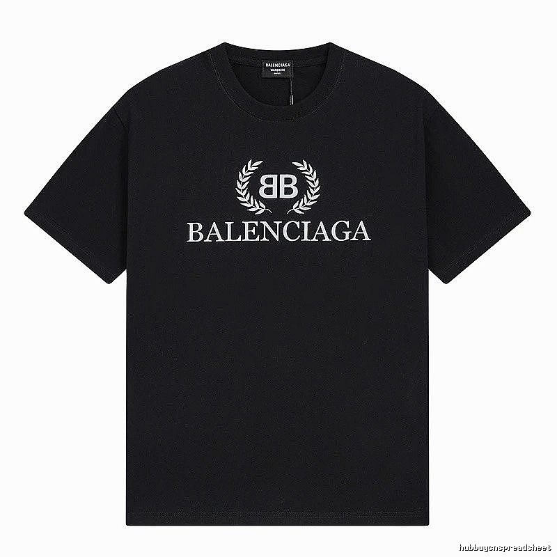 Balenciaga Classic Style Black T-shirt