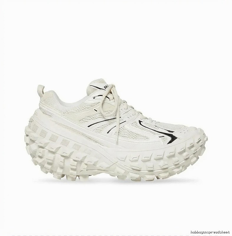 Balenciaga dad-style white shoes