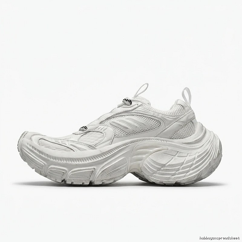 Balenciaga dad-style white shoes