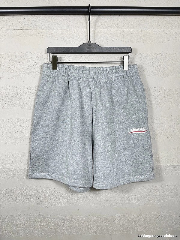 Balenciaga grey sports shorts