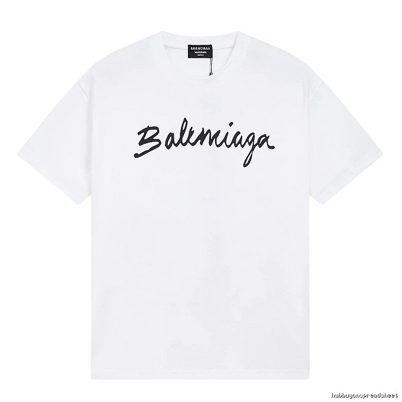 Balenciaga letter simple white T-shirt