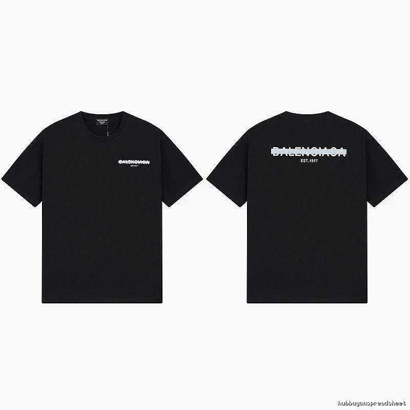 Balenciaga minimalist black T-shirt