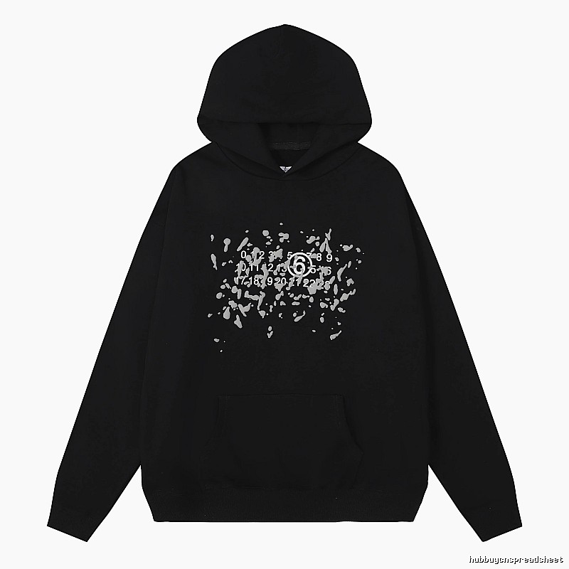 Balenciaga Monogram Logo hoodie Black Pullover Small for Layered Styling