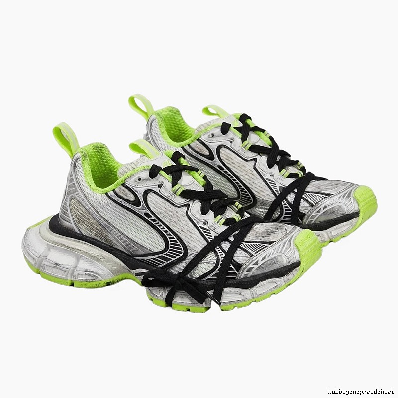 Balenciaga retro fluorescent sneakers