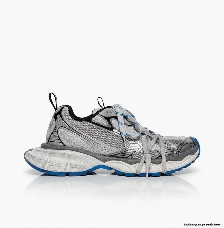 Balenciaga retro gray-blue sneakers
