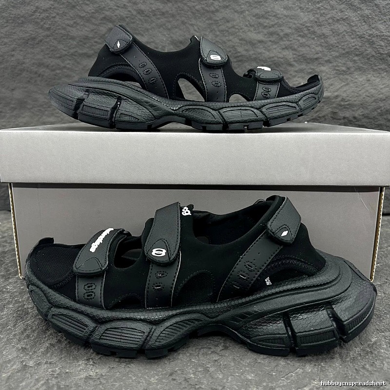Balenciaga Sport Sandals with Black Strap Sandals for Casual Outfits