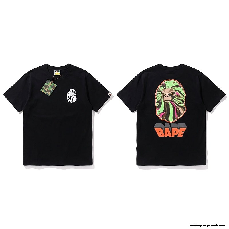 Bape Ape Head Cool Black T-shirt
