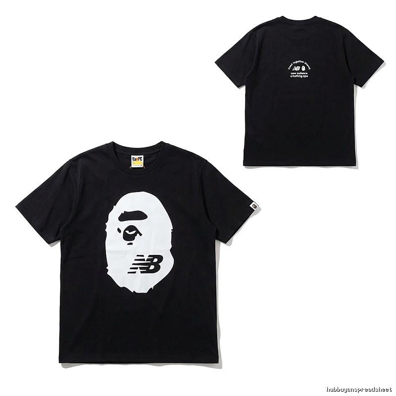 Bape Ape Head Simple Black T-shirt