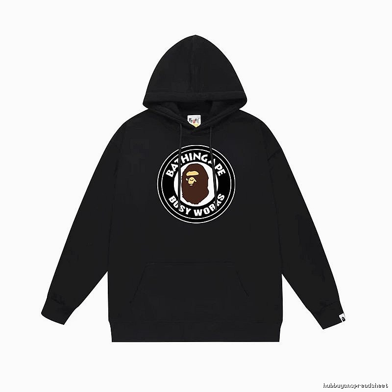 Bape Ape Head Trendy Cool Black Hoodie