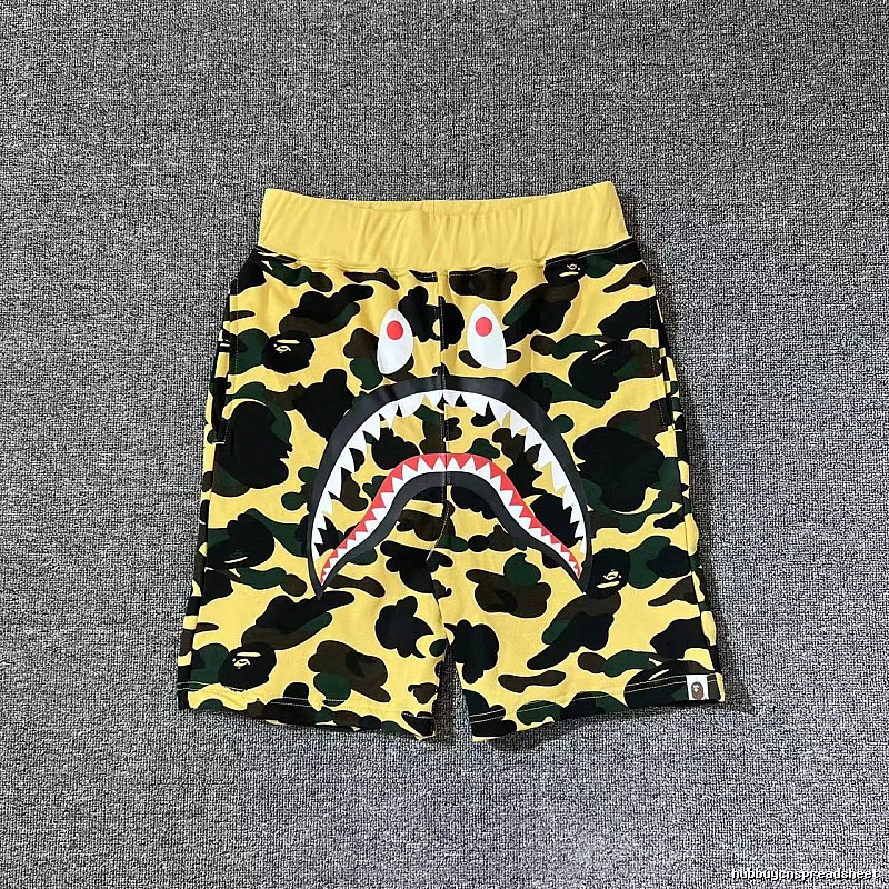 Bape Shark Camouflage Shorts