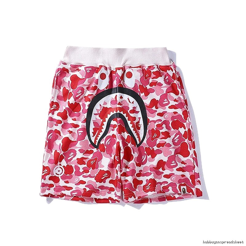 Bape Shark Camouflage Shorts