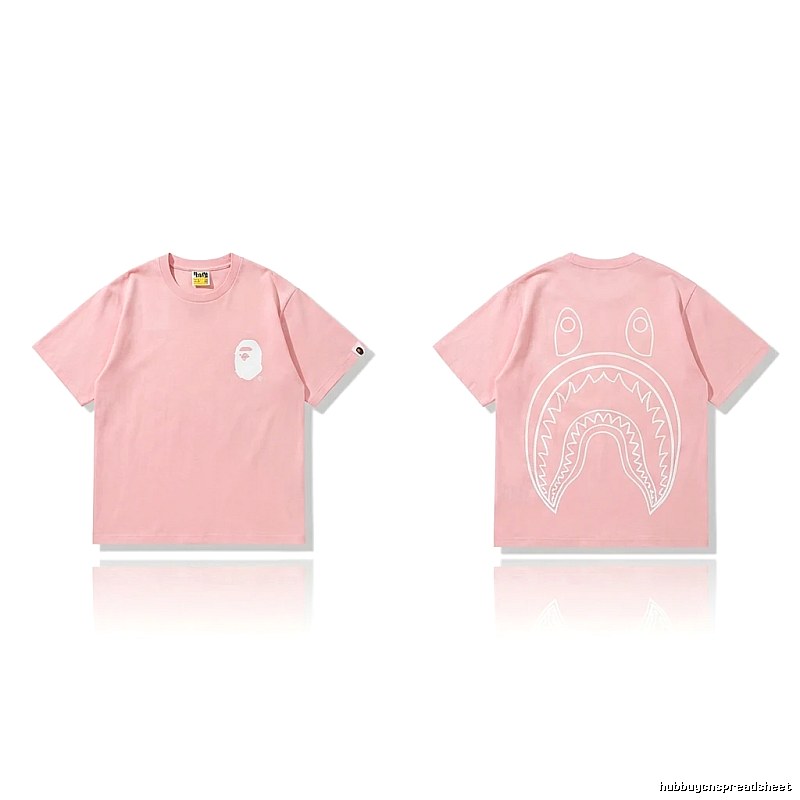Bape Shark Series Pink T-shirt