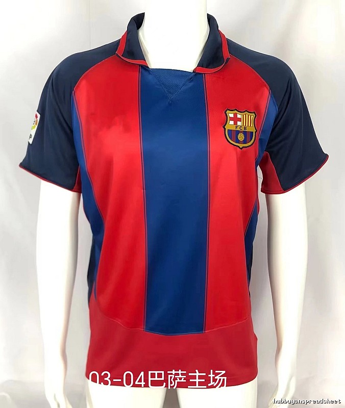 Barcelona Statement Retro soccer jersey Blue Red Barcelona for Outdoor Plans