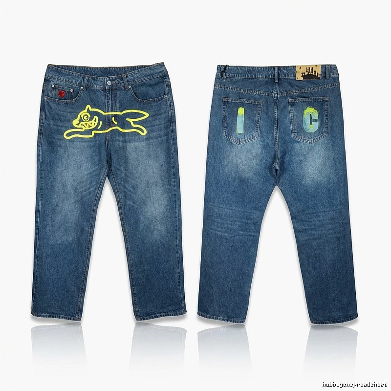 BBC graffiti-style jeans