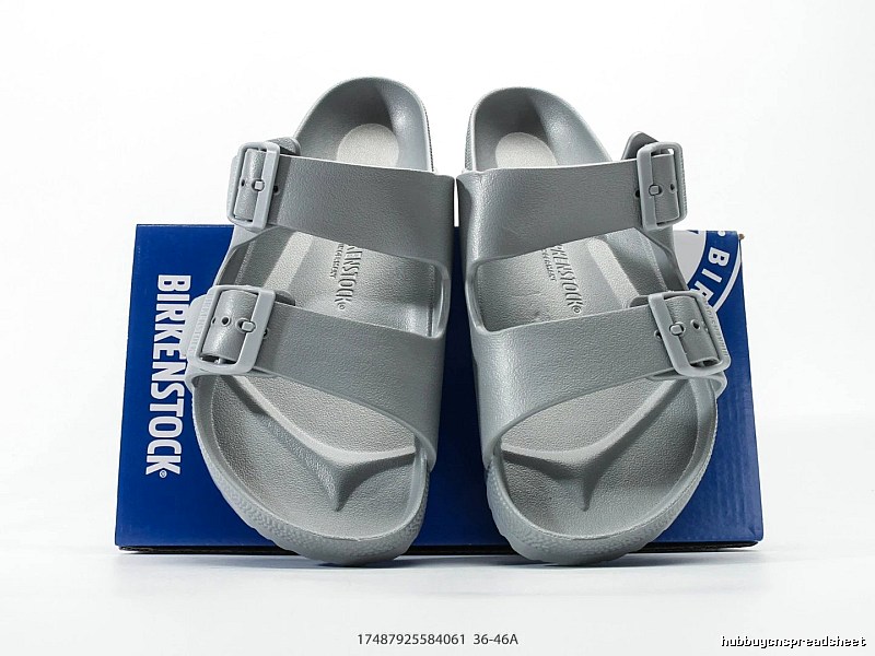 BIRKENSTOCK Arizona Casual Gray Slide Sandals