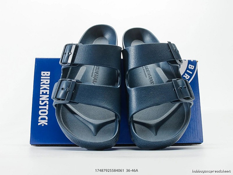 BIRKENSTOCK Arizona Casual Navy Blue Slide Sandals