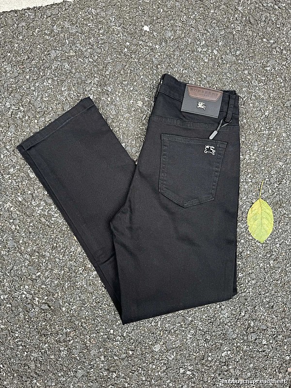 Black Slim Casual Pants by Burberry - Daily Edit