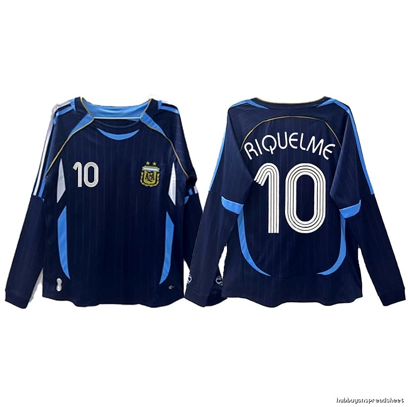 Brazil Monogram Soccer jersey Blue Brazil Football for Layered Styling