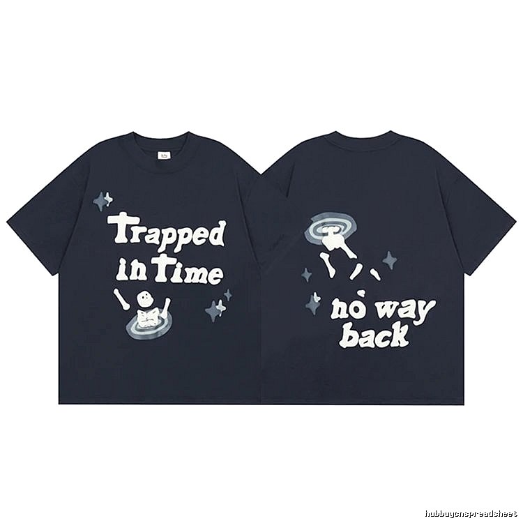 Broken Hearts Raised-Print Graphic Navy Style Bpi03 Graphic T-Shirt Casual Layering