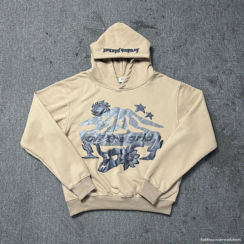 Broken Hearts Style H236 Skull Graphic Hoodie Active Casual