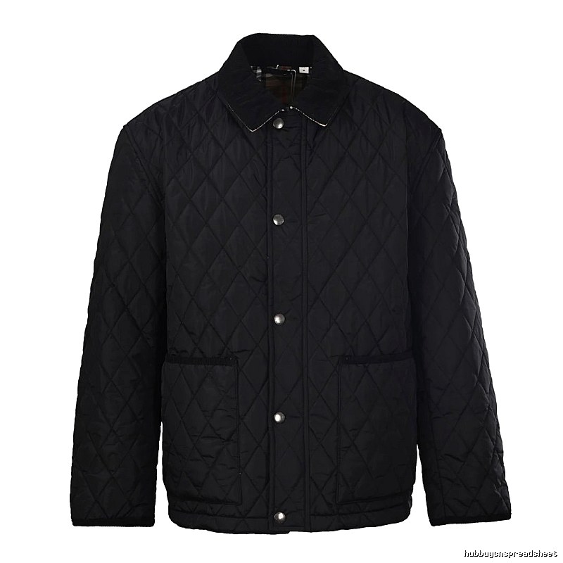 Burberry Diamond Quilting Quilted Field Jacket for winter