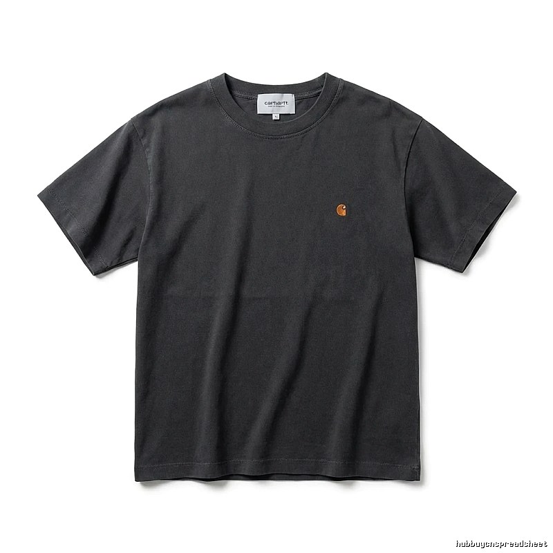 Carhartt Basic Simple Style Black T-shirt