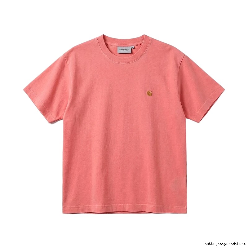 Carhartt Classic Simple Style Pink T-shirt