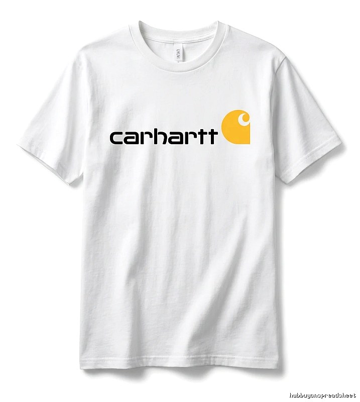 Carhartt Classic Simple Style White T-shirt