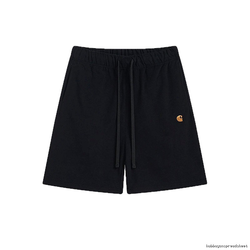 Carhartt Embroidered Workwear Style Black Casual Shorts