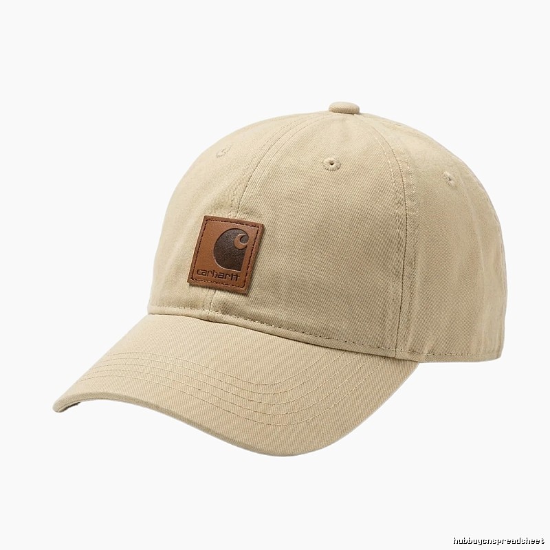 Carhartt simple style khaki baseball cap