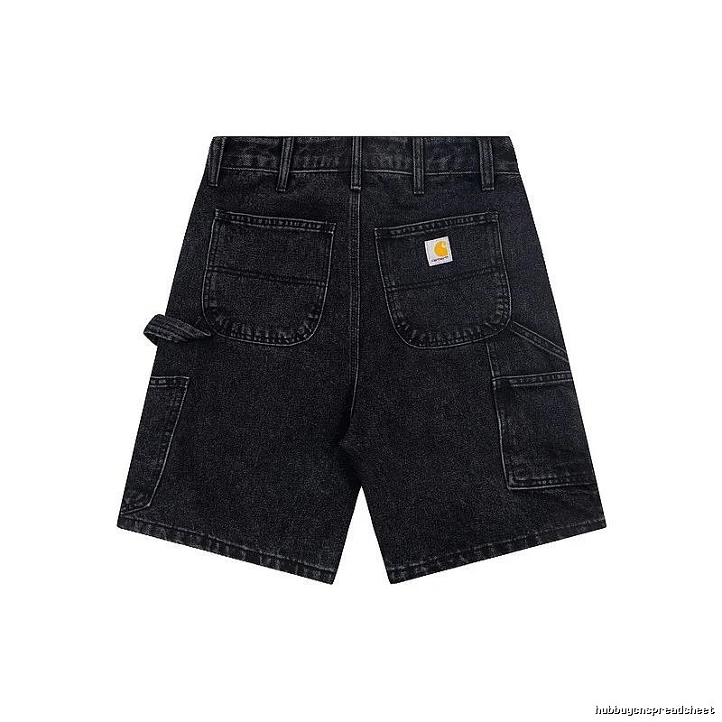 Carhartt workwear style black shorts