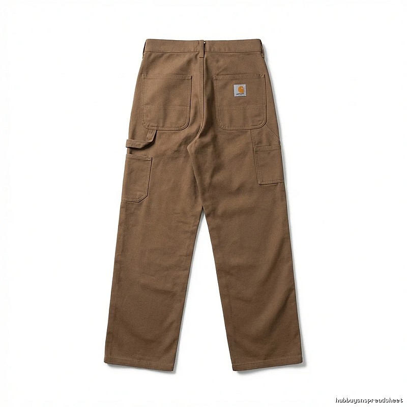 Carhartt workwear style khaki long pants