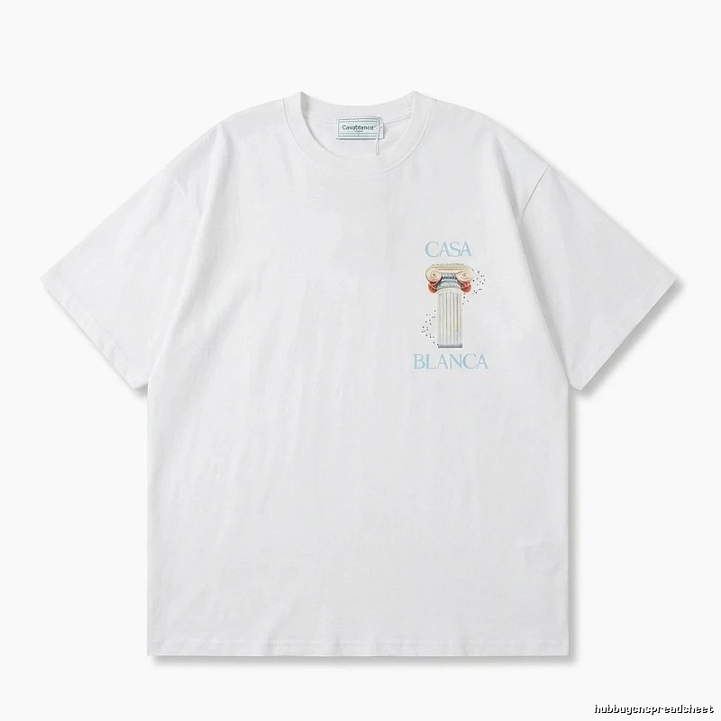 Casablanca Greek column style white T-shirt