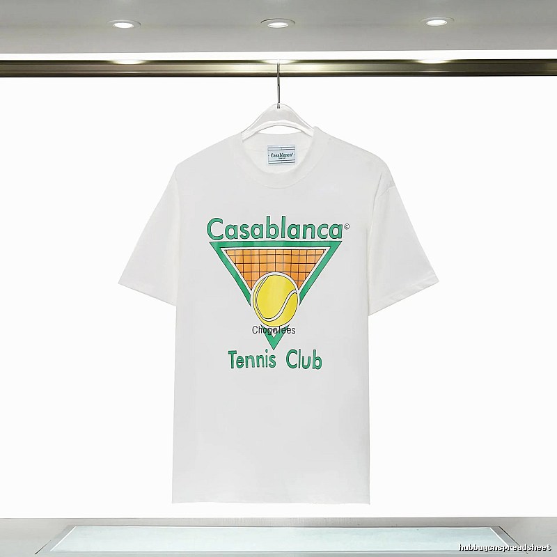 Casablanca Tennis Style White T-shirt