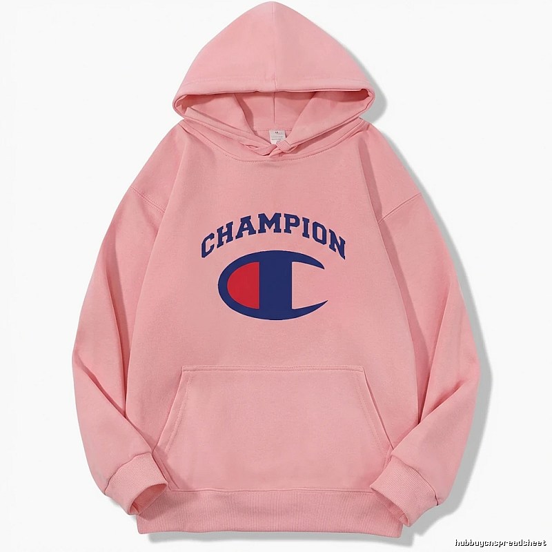 Champion basic pink hoodie