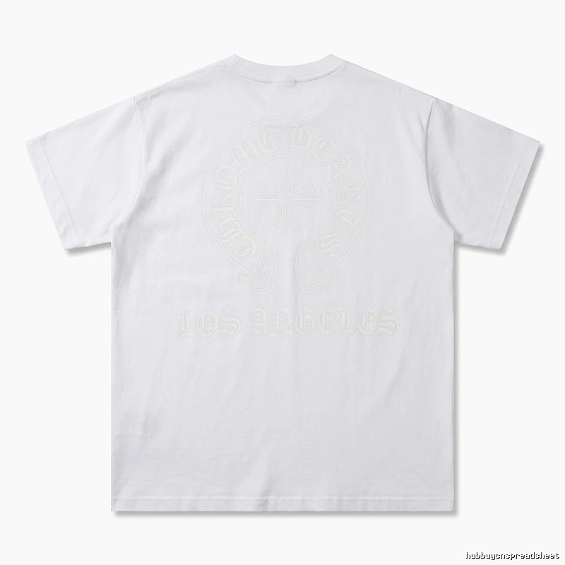 Chrome Hearts Classic Simple White T-shirt