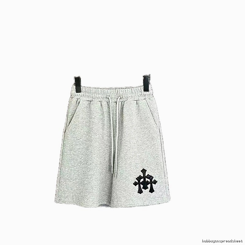 Chrome Hearts Cross Casual Style Grey Shorts