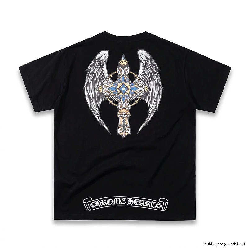 Chrome Hearts Cross Dark Style T-shirt