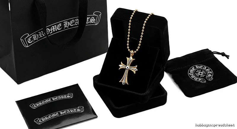 Chrome Hearts Cross Retro Style Necklace