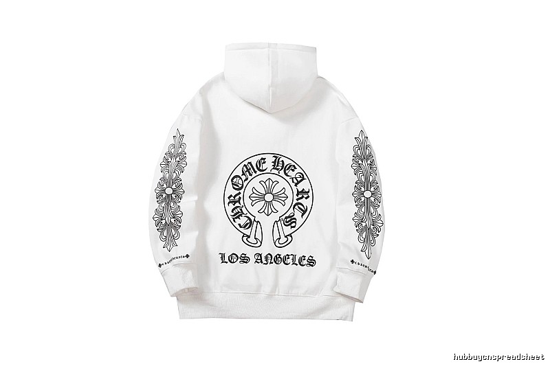 Chrome Hearts Daily Cross graphic hoodie Black Blue Cross for City Outfits
