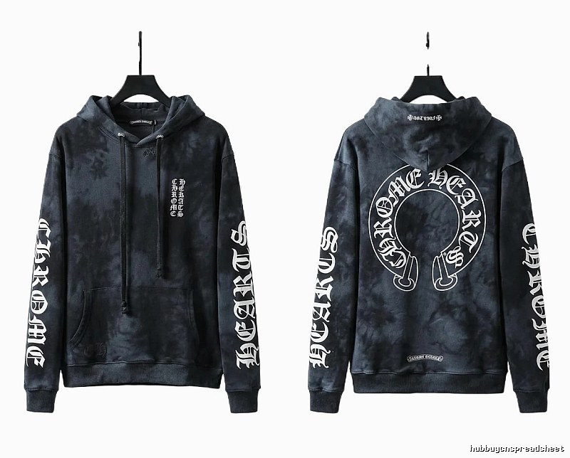 Chrome Hearts Dark Style Hoodie
